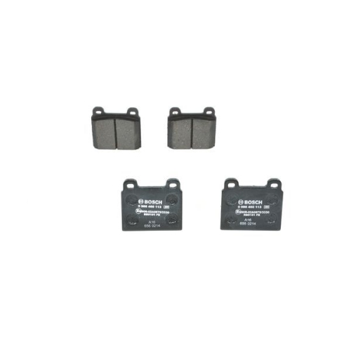 Bremsbelagsatz, Scheibenbremse BOSCH 0 986 460 113 f&uuml;r ALFA ROMEO BEDFORD FIAT