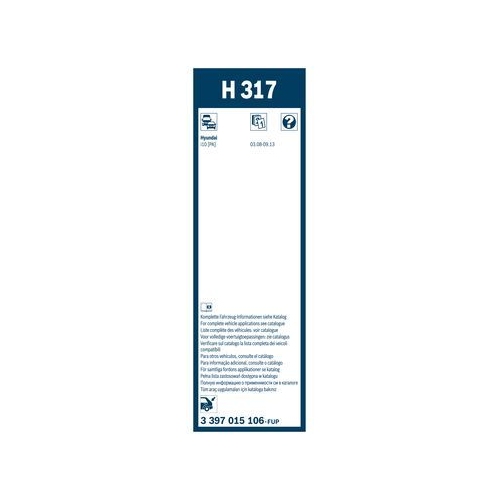 Bosch Wischblatt H317 3 397 015 106 Wischerblatt