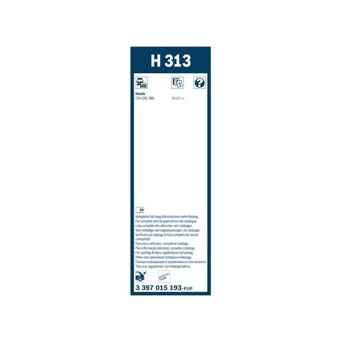 Bosch Wischblatt H313 3 397 015 193 Wischerblatt