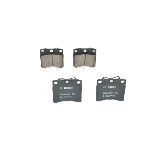 Bremsbelagsatz, Scheibenbremse BOSCH 0 986 460 954 f&uuml;r VW, Vorderachse
