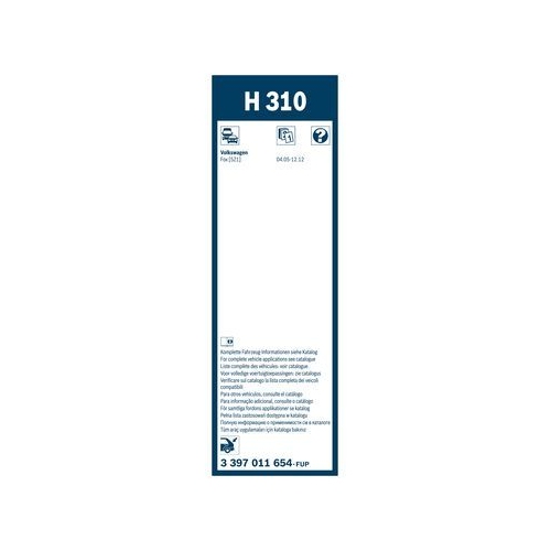 Bosch Wischblatt H310 3 397 011 654 Wischerblatt