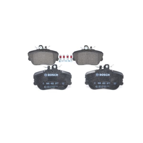 Bremsbelagsatz, Scheibenbremse BOSCH 0 986 460 977 f&uuml;r MERCEDES-BENZ