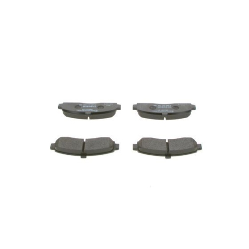 Bremsbelagsatz, Scheibenbremse BOSCH 0 986 461 122 f&uuml;r NISSAN, Vorderachse