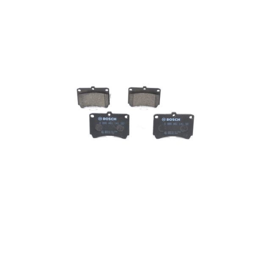 Bremsbelagsatz, Scheibenbremse BOSCH 0 986 461 141 f&uuml;r MAZDA KIA, Vorderachse