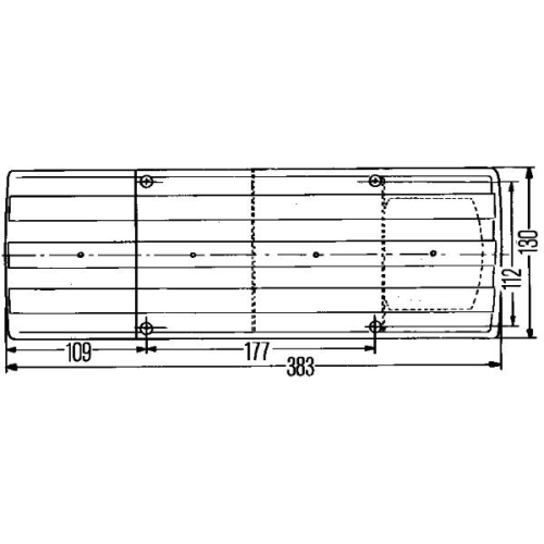 Heckleuchte HELLA 2SD 004 460-001 f&uuml;r FENDT HOBBYCAR HYMER, links, rechts