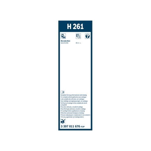Bosch Wischblatt H261 3 397 011 676 Wischerblatt