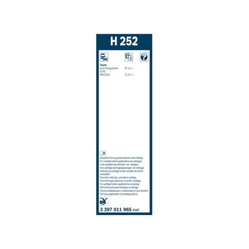 Bosch Wischblatt H252 3 397 011 965 Wischerblatt