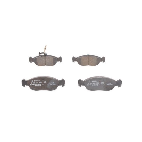 Bremsbelagsatz, Scheibenbremse BOSCH 0 986 461 764 f&uuml;r CITRO&Euml;N PEUGEOT