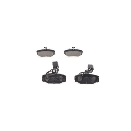 Bremsbelagsatz, Scheibenbremse BOSCH 0 986 461 767 f&uuml;r FORD, Hinterachse