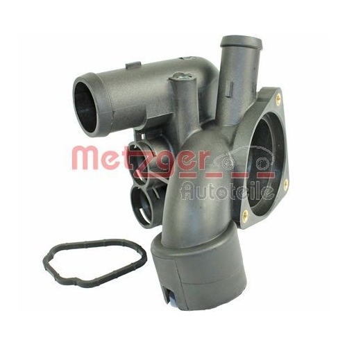 Thermostatgeh&auml;use METZGER 4010028 f&uuml;r VAG, Zylinderkopf, stirnseitig