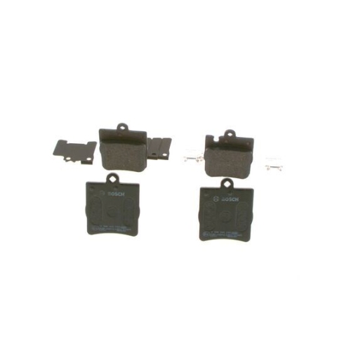 Bremsbelagsatz, Scheibenbremse BOSCH 0 986 494 022 f&uuml;r MERCEDES-BENZ