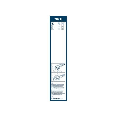 Bosch Wischblatt 707U 3 397 011 543 Wischerblatt