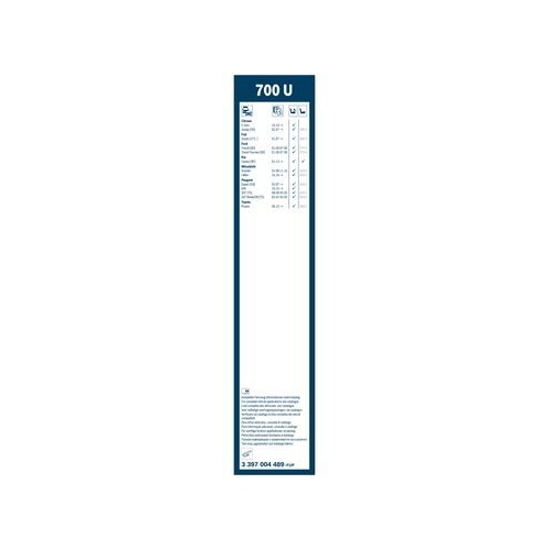 Bosch Wischblatt 700U 3 397 004 489 Wischerblatt