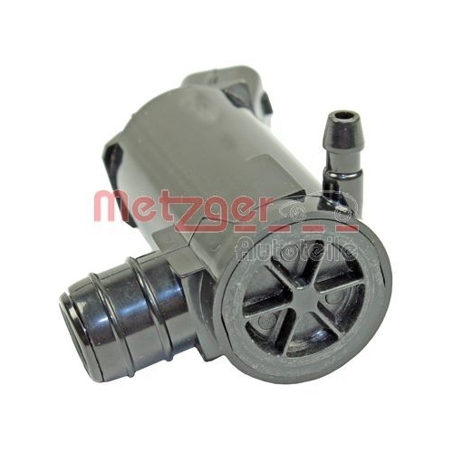 Waschwasserpumpe, Scheibenreinigung METZGER 2220052 f&uuml;r HYUNDAI KIA, vorne