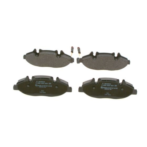 Bremsbelagsatz, Scheibenbremse BOSCH 0 986 494 081 f&uuml;r MERCEDES-BENZ
