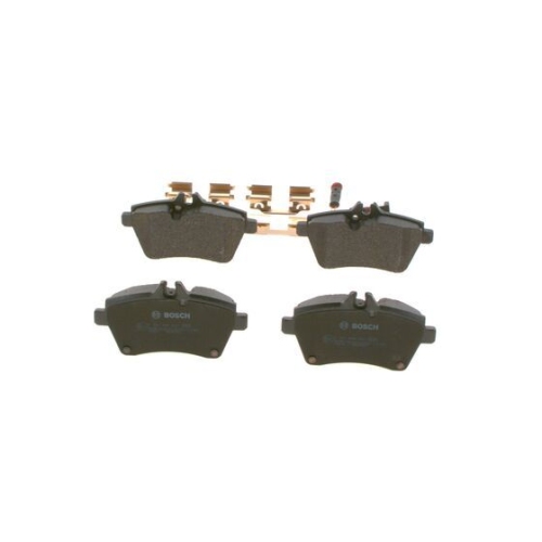 Bremsbelagsatz, Scheibenbremse BOSCH 0 986 494 087 f&uuml;r MERCEDES-BENZ