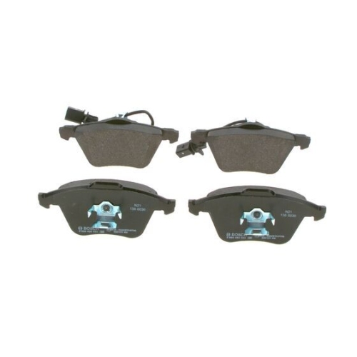 Bremsbelagsatz, Scheibenbremse BOSCH 0 986 494 104 f&uuml;r AUDI SEAT VW, Vorderachse