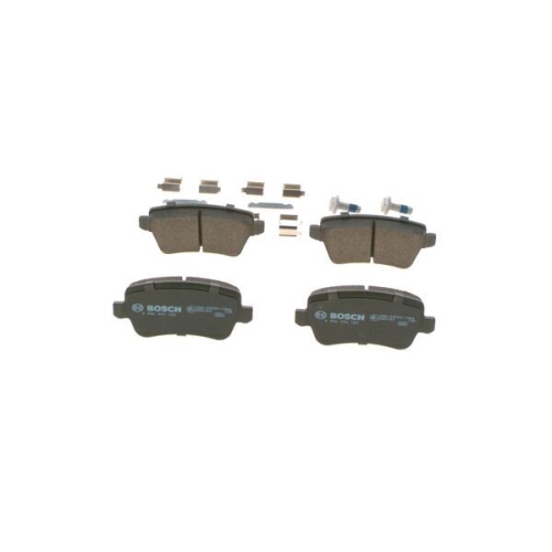 Bremsbelagsatz, Scheibenbremse BOSCH 0 986 494 125 f&uuml;r ALFA ROMEO FIAT LANCIA