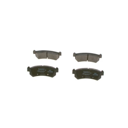 Bremsbelagsatz, Scheibenbremse BOSCH 0 986 494 133 f&uuml;r ALFA ROMEO OPEL CHEVROLET