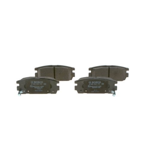 Bremsbelagsatz, Scheibenbremse BOSCH 0 986 494 137 f&uuml;r HYUNDAI, Hinterachse