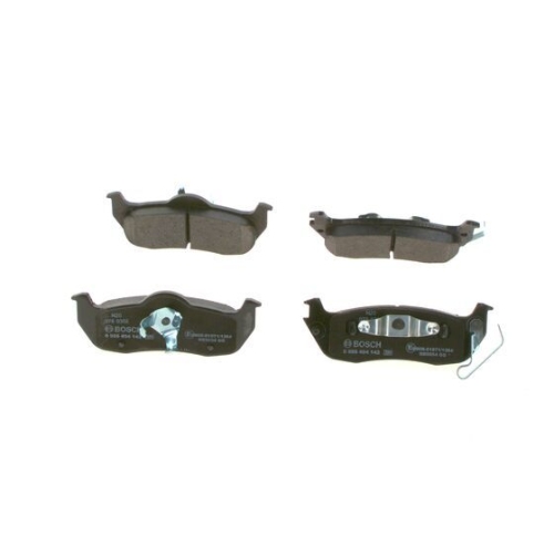 Bremsbelagsatz, Scheibenbremse BOSCH 0 986 494 142 f&uuml;r CHRYSLER NISSAN INFINITI