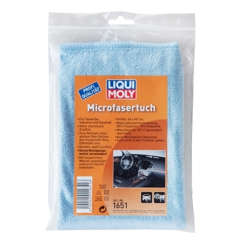 LIQUI MOLY Auto Pflege Politur Paket Benzin inkl. Microfasert&uuml;cher 1486, 1467, 20649, 1651, 5120