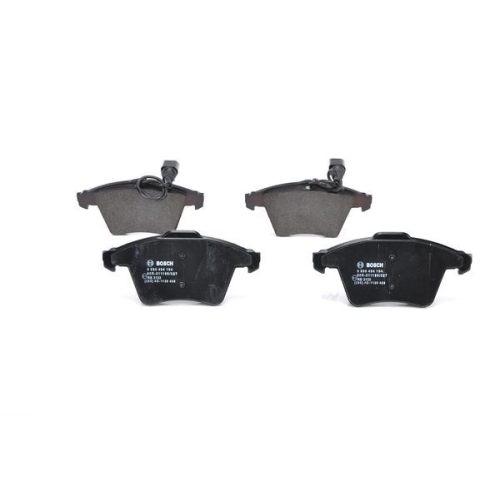 Bremsbelagsatz, Scheibenbremse BOSCH 0 986 494 164 f&uuml;r VW, Vorderachse