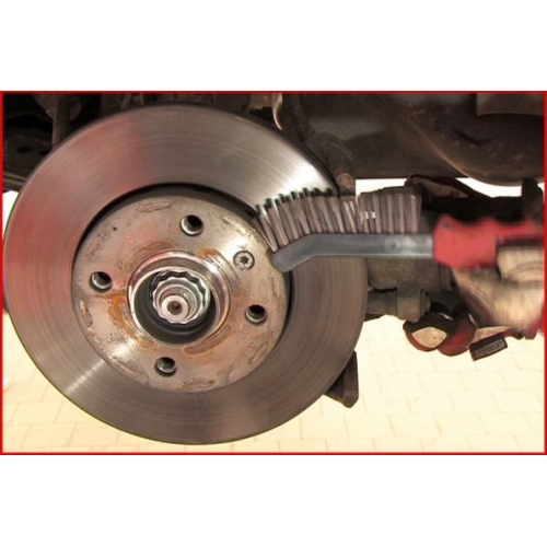 Drahtb&uuml;rste, Bremssattelreinigung KS TOOLS 201.2320 f&uuml;r
