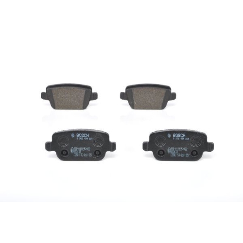 Bremsbelagsatz, Scheibenbremse BOSCH 0 986 494 214 f&uuml;r FORD ROVER LAND ROVER