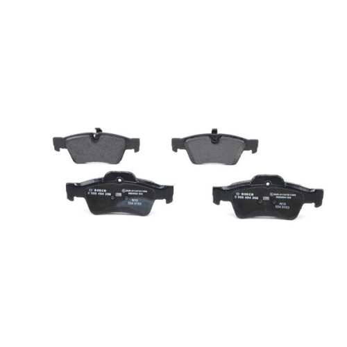 Bremsbelagsatz, Scheibenbremse BOSCH 0 986 494 256 f&uuml;r MERCEDES-BENZ