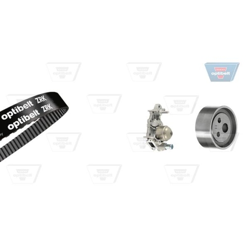 Wasserpumpe + Zahnriemensatz OPTIBELT KT 1126 W1 Optibelt-WAPU-KIT f&uuml;r