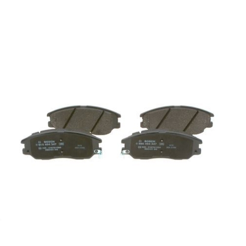Bremsbelagsatz, Scheibenbremse BOSCH 0 986 494 347 f&uuml;r SSANGYONG HYUNDAI KIA