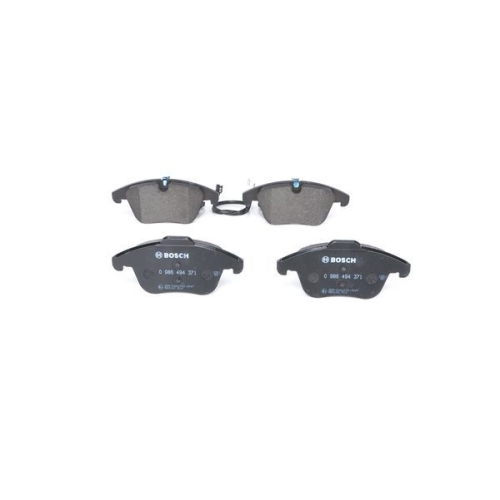 Bremsbelagsatz, Scheibenbremse BOSCH 0 986 494 371 f&uuml;r CITRO&Euml;N PEUGEOT