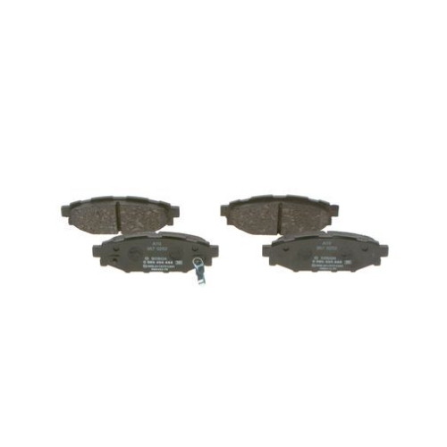 Bremsbelagsatz, Scheibenbremse BOSCH 0 986 494 444 f&uuml;r DAIHATSU SUBARU TOYOTA