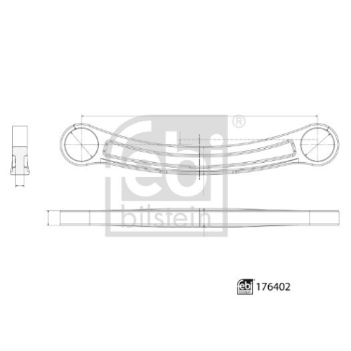 Febi Bilstein 1x 176402 Querlenker