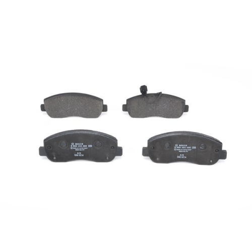 Bremsbelagsatz, Scheibenbremse BOSCH 0 986 494 498 f&uuml;r NISSAN OPEL RENAULT SAAB