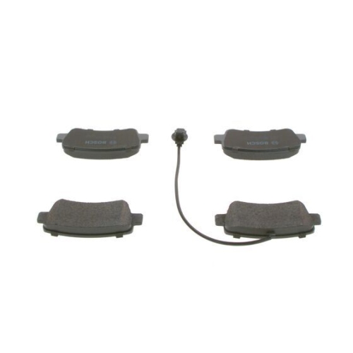 Bremsbelagsatz, Scheibenbremse BOSCH 0 986 494 500 f&uuml;r NISSAN OPEL RENAULT SAAB
