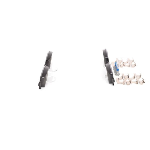 Bremsbelagsatz, Scheibenbremse BOSCH 0 986 494 595 f&uuml;r AUDI SEAT VW, Hinterachse