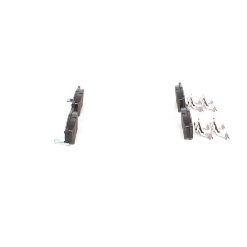 Bremsbelagsatz, Scheibenbremse BOSCH 0 986 494 635 f&uuml;r HYUNDAI KIA, Hinterachse