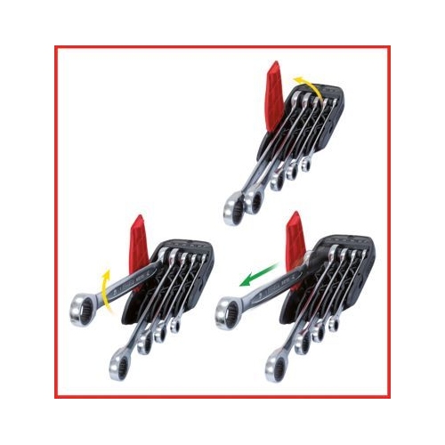 Ratschen-Ringgabelschl&uuml;sselsatz KS TOOLS 503.4255