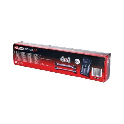 Ratschen-Doppelringschl&uuml;sselsatz KS TOOLS 503.4540