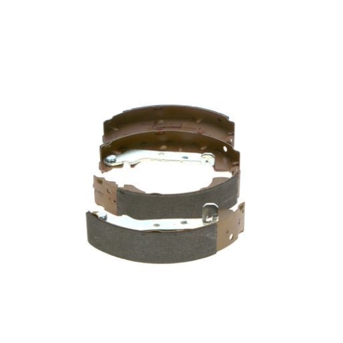 Bremsbackensatz BOSCH 0 986 487 599 f&uuml;r FORD MAZDA RENAULT, Hinterachse