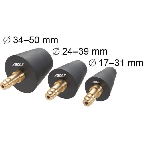 Adaptersatz, Vakuum-Bef&uuml;llger&auml;t (K&uuml;hlsystem) HAZET 4801-2/3 f&uuml;r LIEBHERR