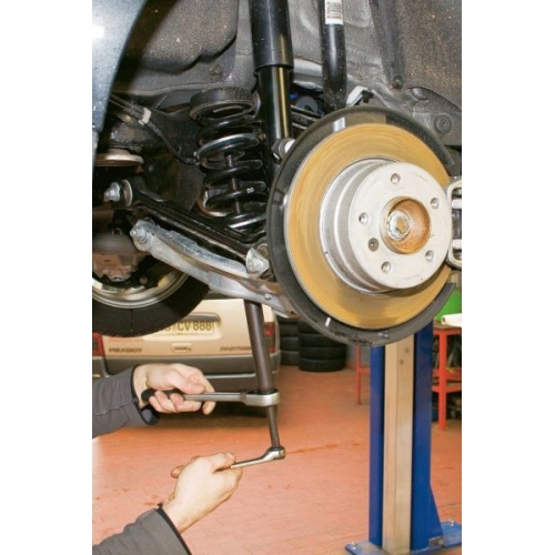Federspanner, Fahrwerksfeder HAZET 4902/6 f&uuml;r BMW, Hinterachse