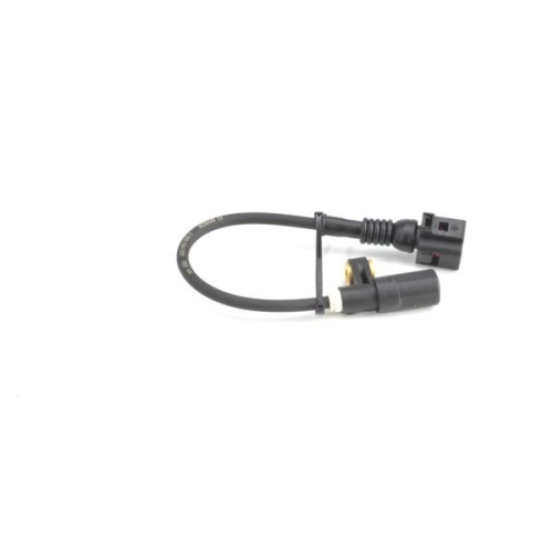 Sensor, Raddrehzahl BOSCH 0 986 594 008 f&uuml;r AUDI SEAT SKODA VW, Hinterachse