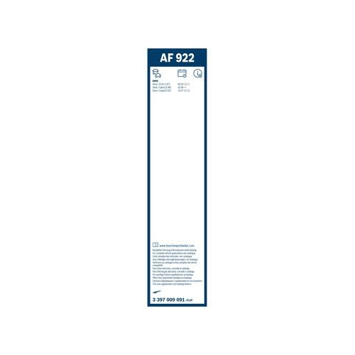 Bosch Wischblattsatz AF922 3 397 009 091 Wischerblatt
