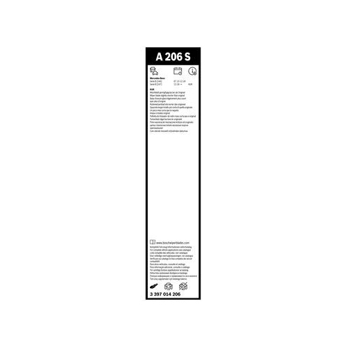 Bosch Wischblattsatz A206S 3 397 014 206 Wischerblatt