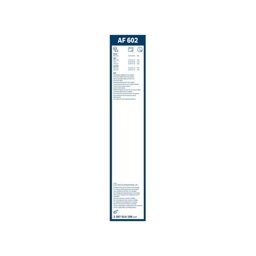 Bosch Wischblattsatz AF602 3 397 014 196 Wischerblatt