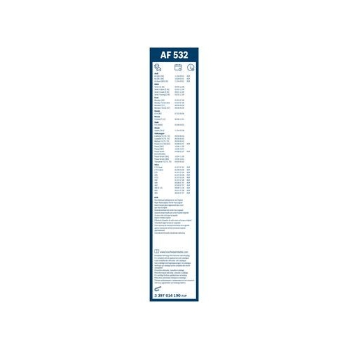 Bosch Wischblattsatz AF532 3 397 014 190 Wischerblatt