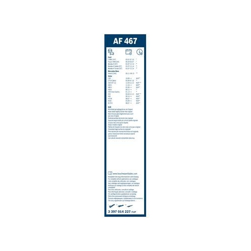 Bosch Wischblattsatz AF467 3 397 014 227 Wischerblatt